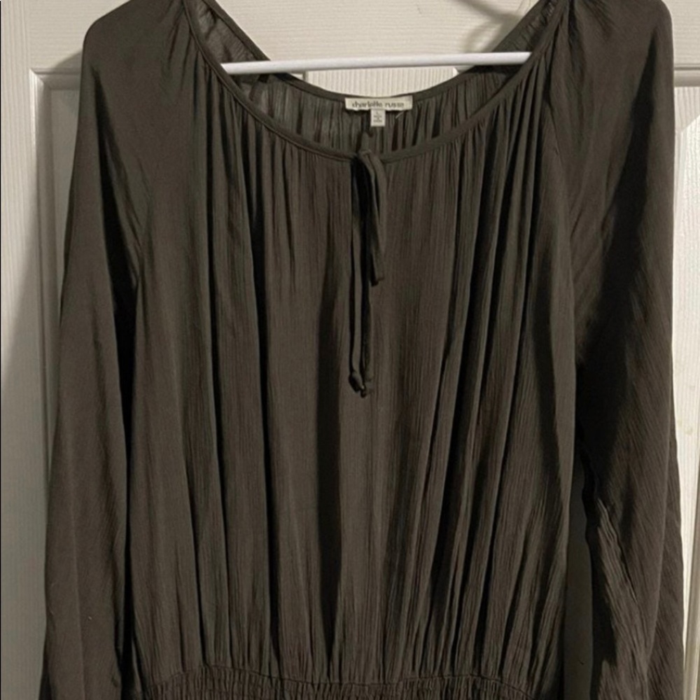 Charlotte Russe Green Dress